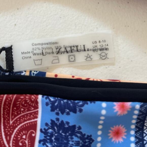 Medium NWT 2 piece high waisted bikini swimsuit - Picture 3 of 5